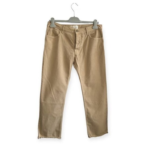 Nili Lotan Boyfriend Pants ,  size 6, Desert Sand, Tan , New with Tags - Picture 15 of 16